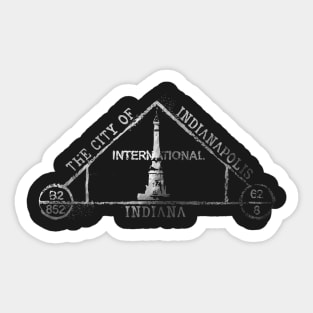 Indianapolis Passport Sticker